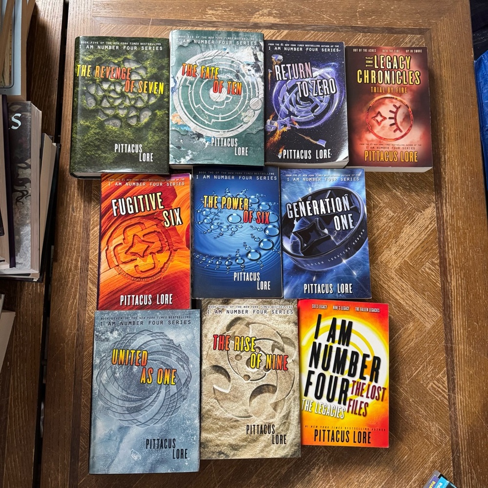 Pittacus Lore Books